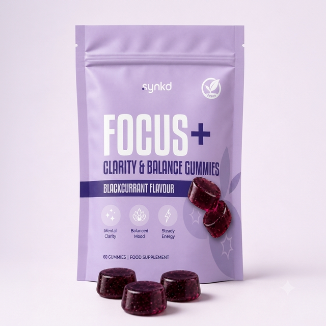 Focus & Energy Mushroom Gummies – 7 Superfood Extracts, 1953mg