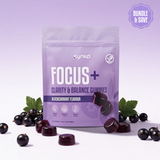 Focus & Energy Mushroom Gummies – 7 Superfood Extracts, 1953mg