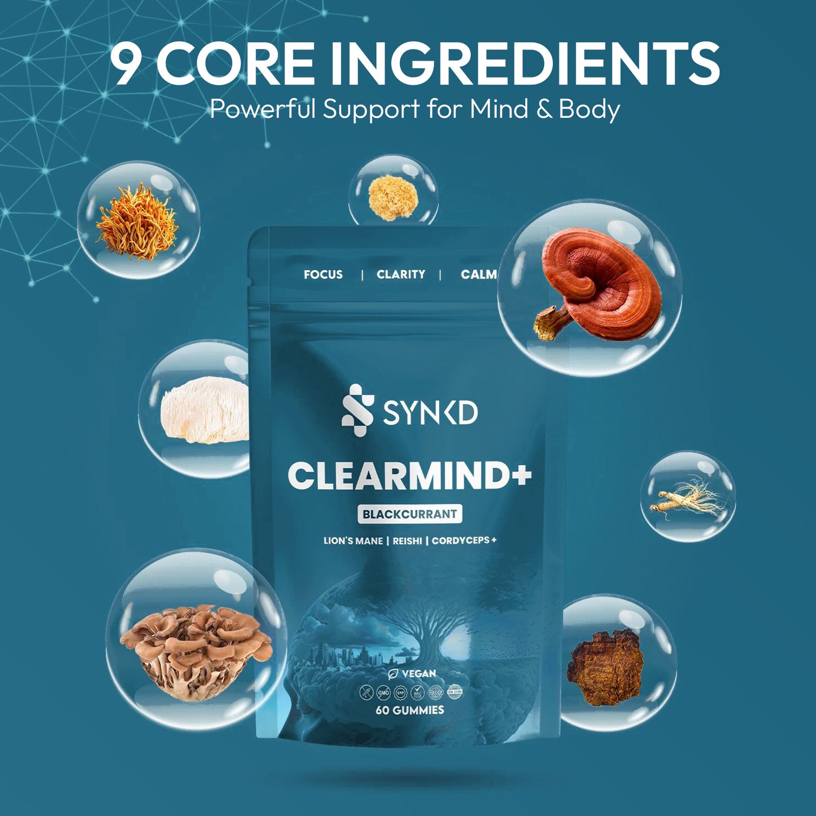 SYNKD Clearmind+ Gummies