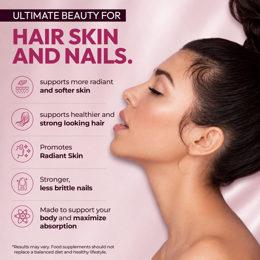 SYNKD Marine Collagen Gummies – Hair, Skin & Nails Support