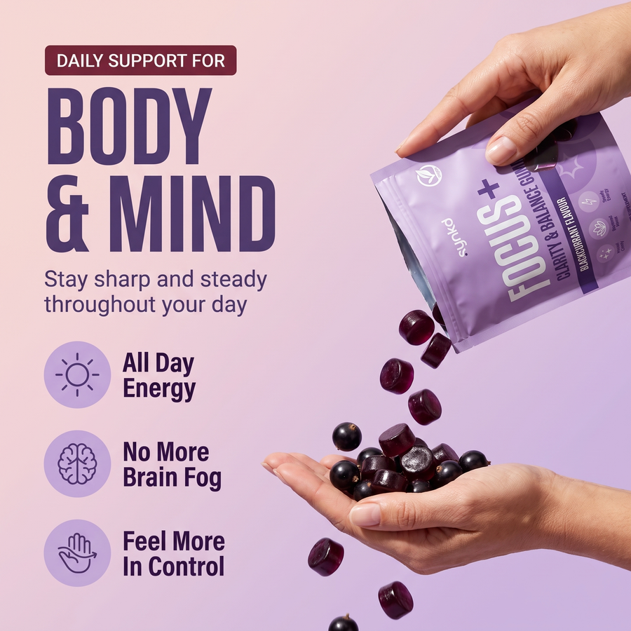 FOCUS+ Clarity & Balance Gummies