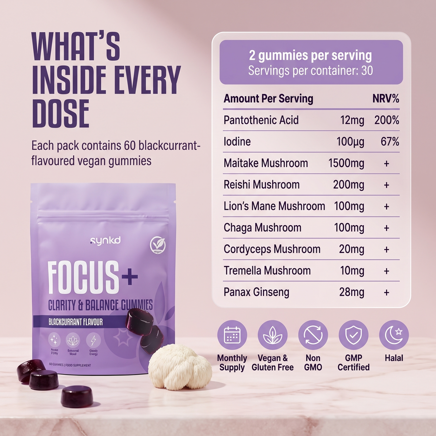 FOCUS+ Clarity & Balance Gummies