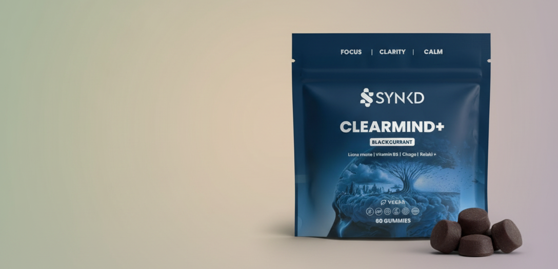 SYNKD Clearmind+ Hero Banner